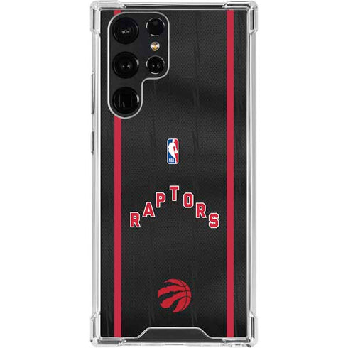 NBA Toronto Raptors Jersey Galaxy S24 Ultra Clear Case